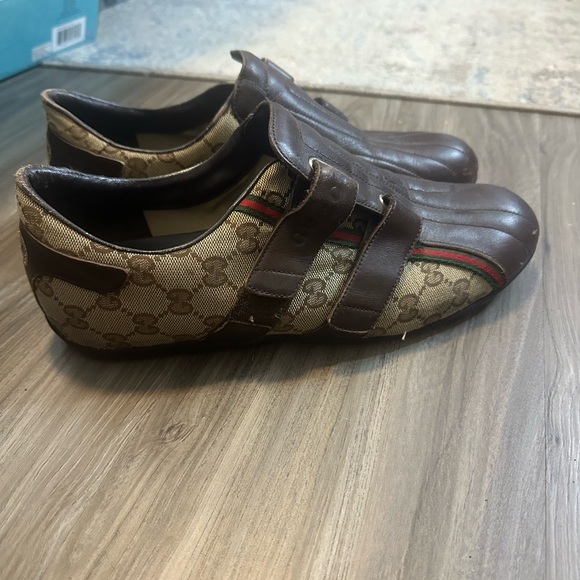 Gucci Other - Authentic Gucci Brown and Tan Sneakers